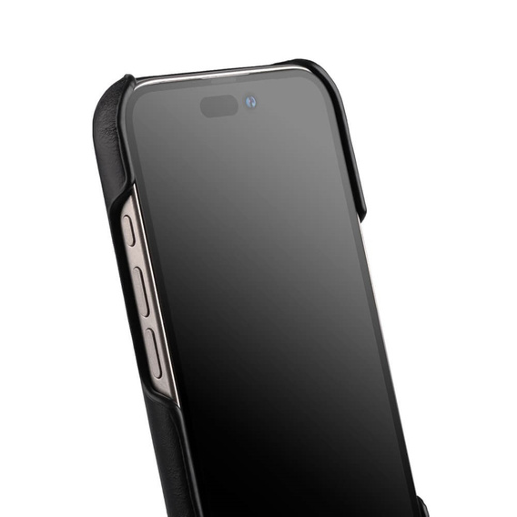 MELKCO case for iPhone 16 Pro, Waxy Textured, black