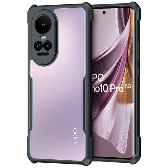 Case for Oppo Reno 10 Pro, AntiDrop Hybrid, black