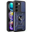 Case for Infinix Hot 50 4G, CamShield Slide, blue