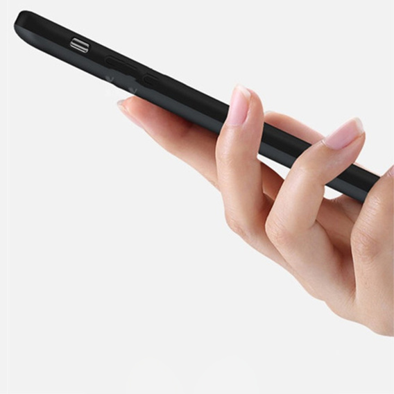 Case with 4800mAh Battery for Samsung Galaxy S22, black