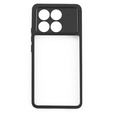 Case for Xiaomi Poco F6 Pro, Fusion Hybrid, transparent