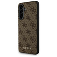 Guess 4G Metal Gold Logo case for Samsung Galaxy A56