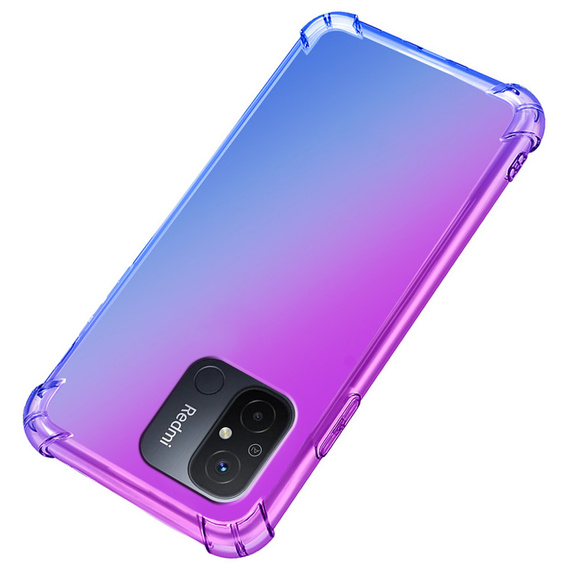 Case for Xiaomi Redmi 12C, Gradient Dropproof, Purple / blue