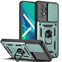 Case for Samsung Galaxy A33 5G, CamShield Slide, green