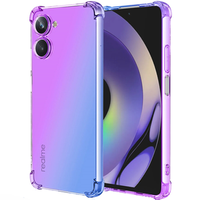 Case for Realme 10 4G, Gradient Dropproof, Purple / blue