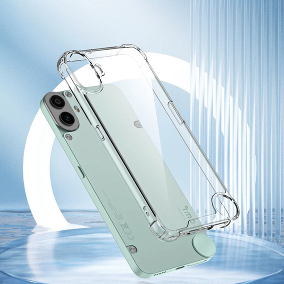 Case for Nothing CMF Phone 1, Dropproof, transparent