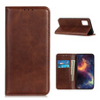 Flip case for Samsung Galaxy M51, Split Leather, brown