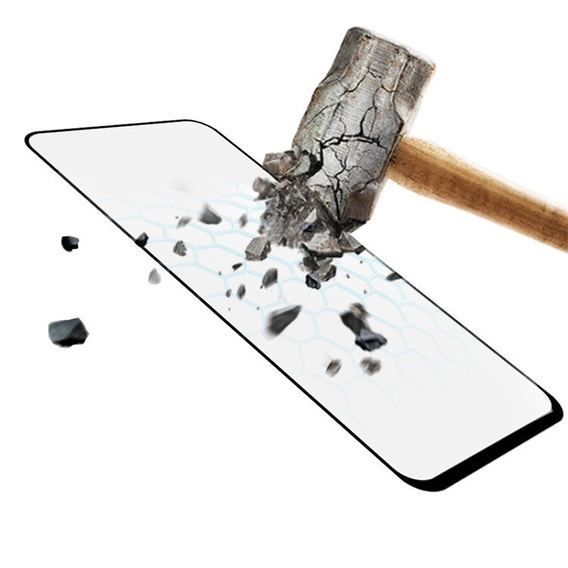 3D Tempered Glass for Xiaomi Redmi 13, black frame