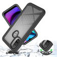 Case for Motorola Moto E20, Shockproof, with film, blue