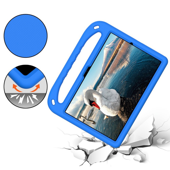 Children's Case for Samsung Galaxy Tab A8 10.5, Children's Case with Holder, blue