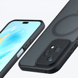Case for Honor 200 Lite, Fusion Hybrid, for MagSafe, black
