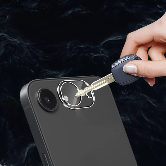 Tempered Camera Glass for iPhone 16E, transparent