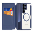 Dux Ducis Case for Samsung Galaxy S25 Ultra, Skin X Pro, MagSafe, dark blue