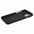 Case for iPhone 15 Pro Max, Aramid Fiber Cover, black
