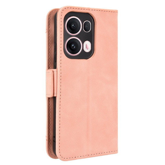 Flip case for Oppo Reno 13 Pro, Card Slot, pink