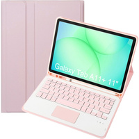Case with Bluetooth keyboard and touchpad for Samsung Galaxy Tab A11+