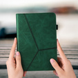 Case for Samsung Galaxy Tab S10 Lite / S10 FE / S9 FE / S9, Classic, with space for stylus, green