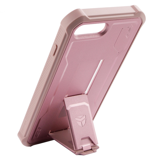 Armored case for iPhone 7 Plus / 8 Plus, Dexnor Full Body, pink rose gold