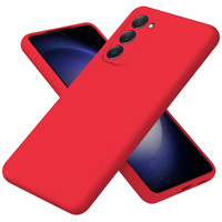 Case for Samsung Galaxy S23 Plus, Silicone Lite, red