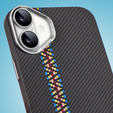MagSafe's iPhone 16 Plus Case, Carbon Fiber, black
