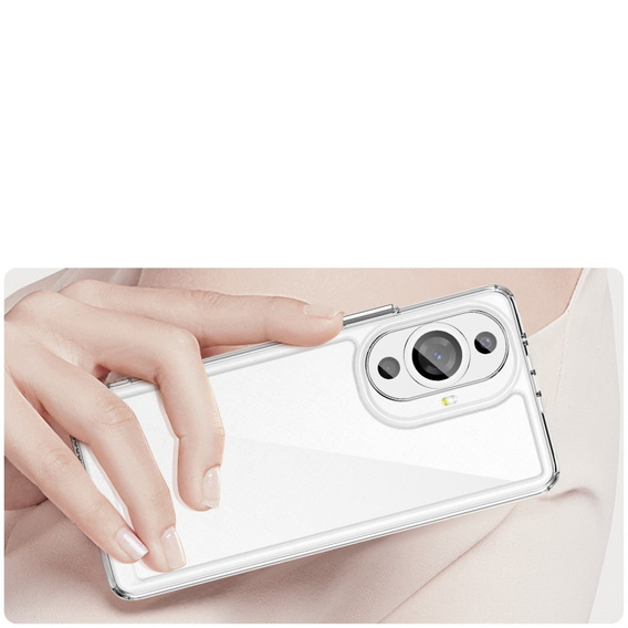 Case for Huawei Nova 11 Pro, Fusion Hybrid, transparent