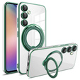 Magnetic Case for Samsung Galaxy A36 5G, for MagSafe, green