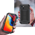 Armored case for iPhone 14, R-JUST CamShield Slide, black