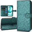 Flip case for Realme C71, Wallet Rhombus, green