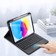 Case + keyboard iPad 10.9 2022 10 Gen, Dux Ducis Magnetic Keyboard, black