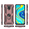 Armor Case for Xiaomi Redmi Note 9S / 9 Pro, Nox Case Ring, pink