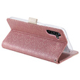 Flip case for Samsung Galaxy A54 5G, Wallet Pocket Zipper Lace, pink