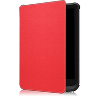 Case for PocketBook Touch Lux 4 5 606 616 627 628 632 633, Smartcase, red