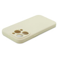 Case for iPhone 15 Pro Max, Silicone Lite, cream