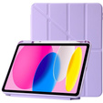 Case for iPad 10.9" 2022 (10 gen.), Origami, purple