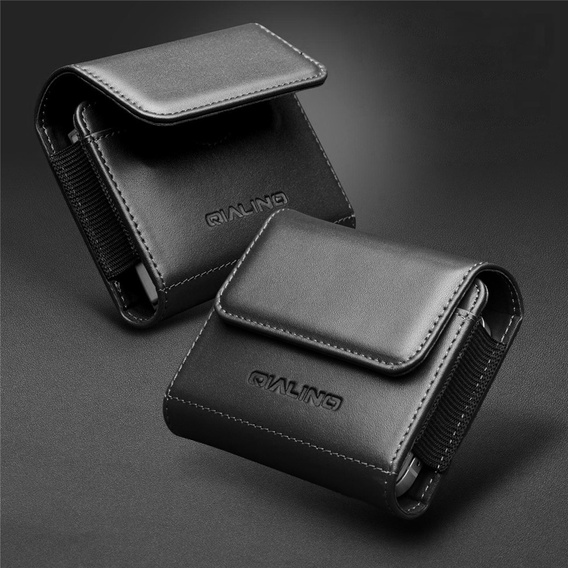 QIALINO Leather belt case for foldable smartphones