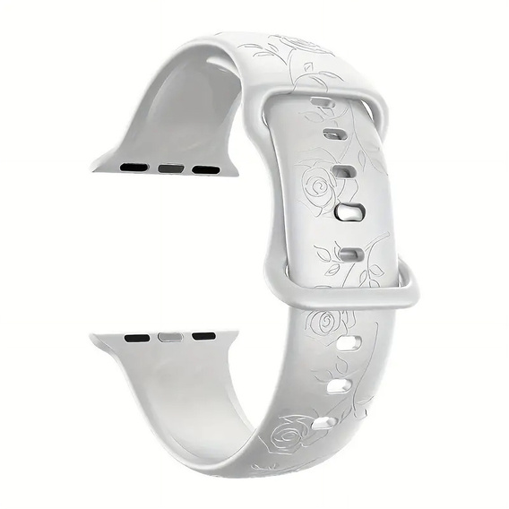 Silicone Strap for Apple Watch 1/2/3/4/5/6/7/8/9/SE 38/40/41/mm.