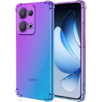 Case for Oppo Reno 13, Gradient Dropproof, Purple / blue