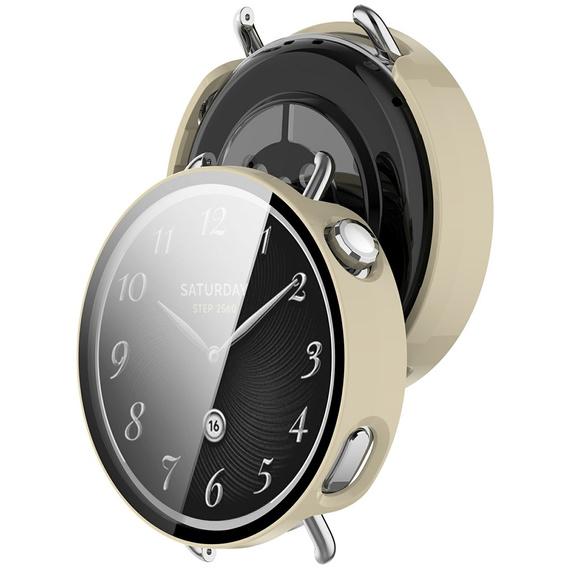 2-in-1 Case + Tempered Glass for Xiaomi Watch S4 41mm