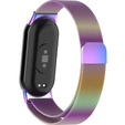 Milanese Bracelet Strap with Case for Xiaomi Smart Band 10 / 9 / 8, multicolored
