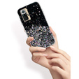 Case for Xiaomi Redmi Note 10 Pro, Glittery, black