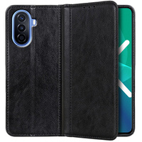 Flip case for Huawei Nova Y70 4G, Split Leather, black