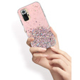 Case for Xiaomi Redmi Note 10 Pro, Glittery, pink