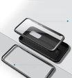 Case for Samsung Galaxy S23 FE, Suritch Basic (Two Frames), black