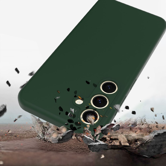 Case for Samsung Galaxy S24 FE, Silicone MagSafe, green