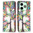 Flip case for Infinix Hot 40i, Wallet, Tree of Life