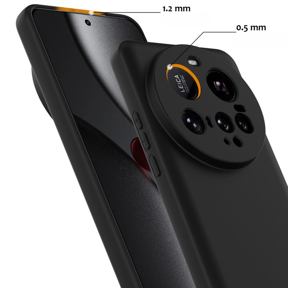 Case for Xiaomi 15 Ultra, Silicone MagSafe, black