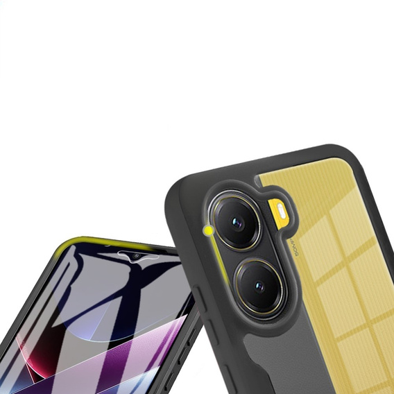 Case for Xiaomi Poco X7 Pro 5G, Shockproof, with film, black