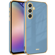 Case for Samsung Galaxy A54 5G, Glamour CamShield, blue