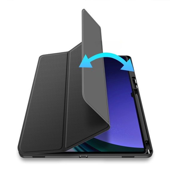 Case for Samsung Galaxy Tab S10 Ultra, Dux Ducis TOBY, black