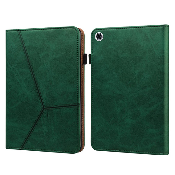 Case for Samsung Galaxy Tab A9+, Classic, with space for stylus, green